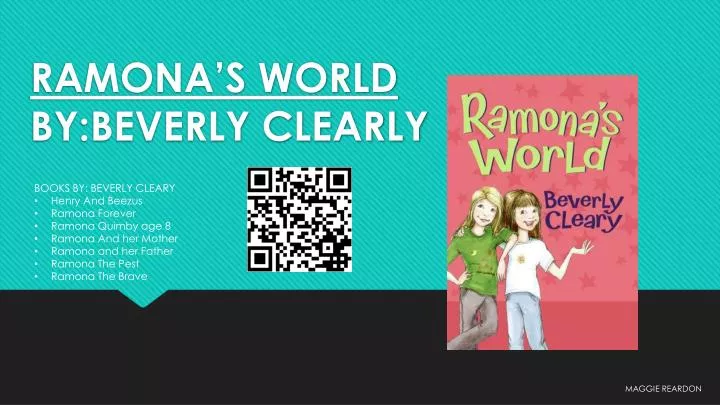 ramona s world by beverly clearly