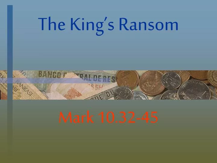 the king s ransom