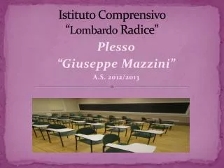 istituto comprensivo lombardo radice