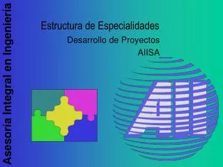 estructura de especialidades