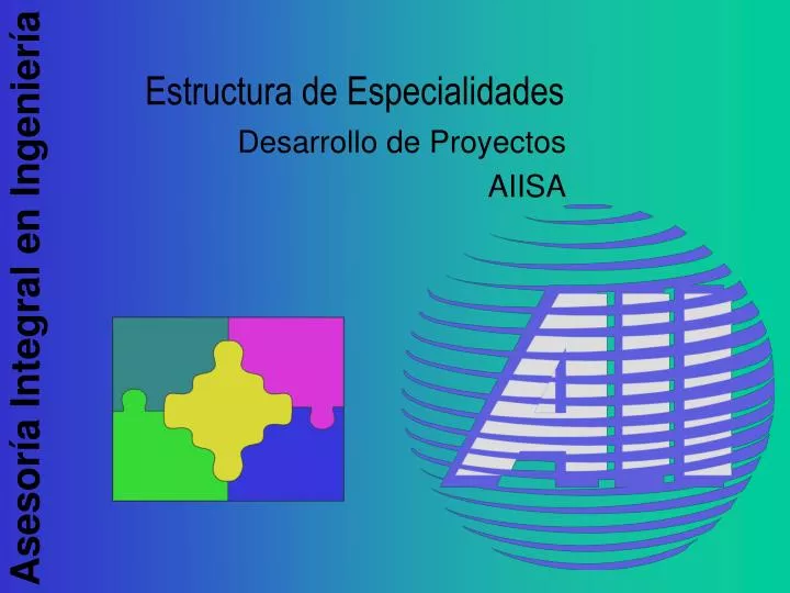 estructura de especialidades