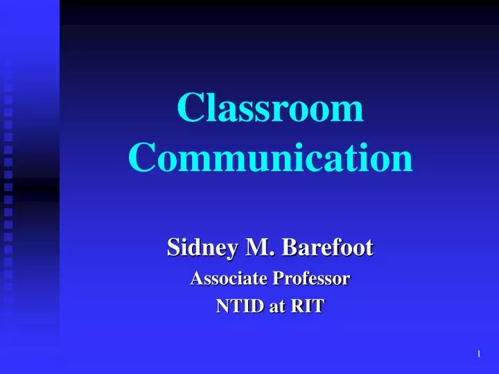 classroom communication