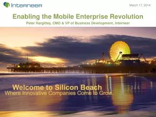 Enabling the Mobile Enterprise Revolution