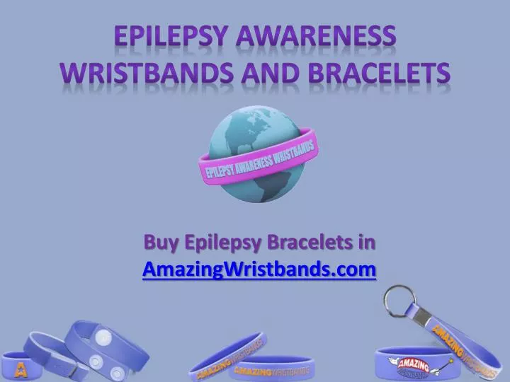 epilepsy awareness wristbands and bracelets