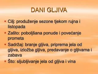 dani gljiva