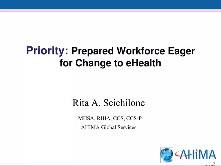 priority prepared workforce eager for change to ehealth