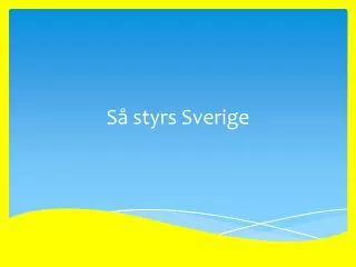 s styrs sverige