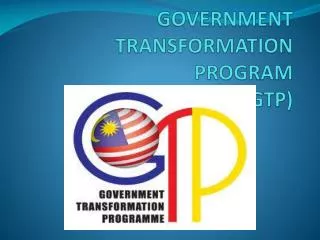 government transformation program gtp