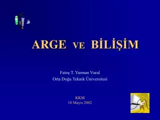 arge ve b l m