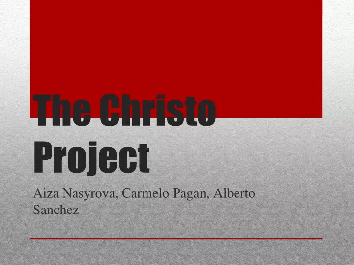 the ch risto project