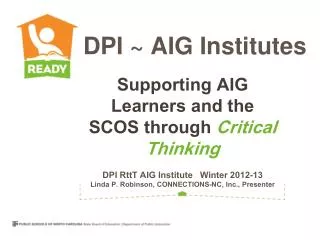 DPI ~ AIG Institutes