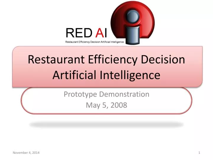 restaurant efficiency decision artificial intelligence
