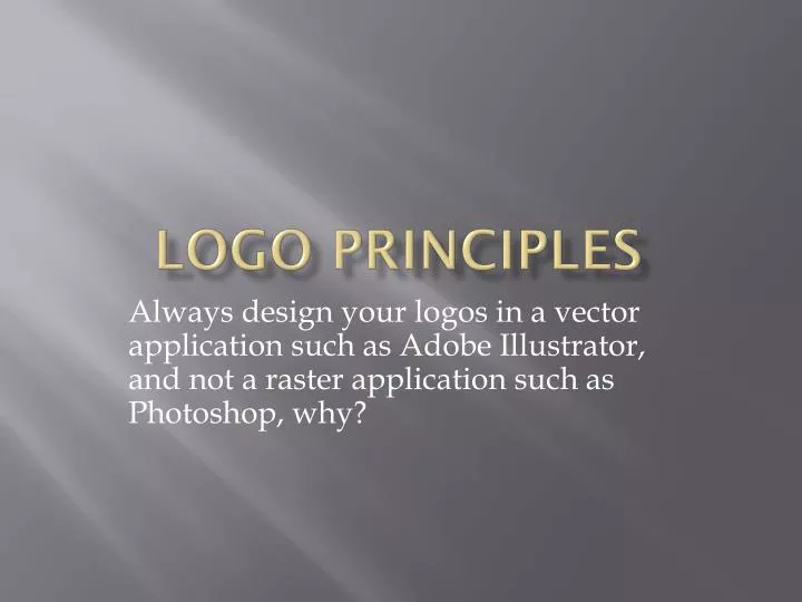logo principles