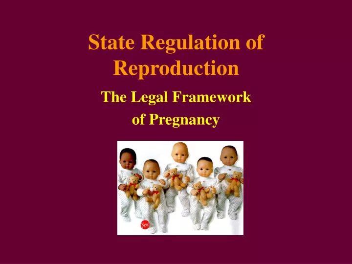 state regulation of reproduction