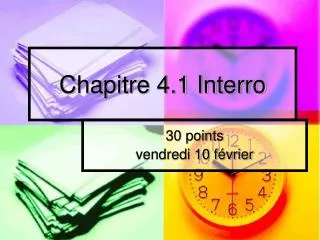 chapitre 4 1 interro