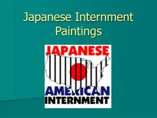 Japanese Internment Paintings