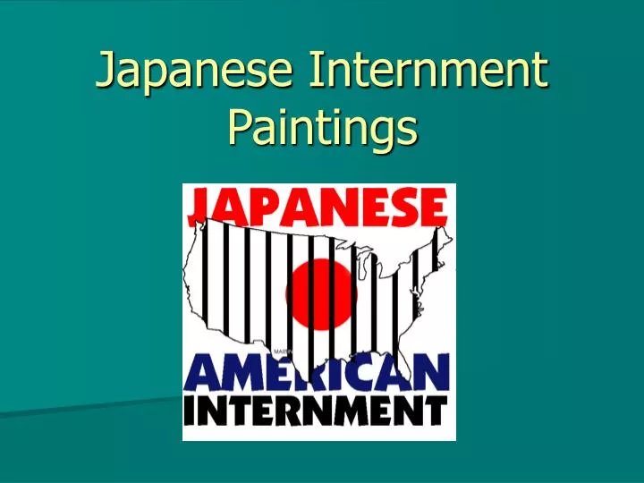 japanese internment paintings