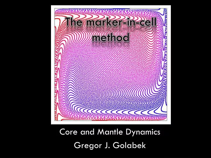 the marker in cell method