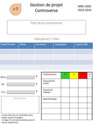 gestion de projet controverse
