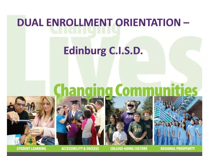 dual enrollment orientation edinburg c i s d