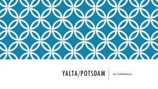 yalta potsdam