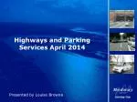 Medway Council Highways and Parking Services - slide 1