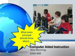 Computer Aided Instruction