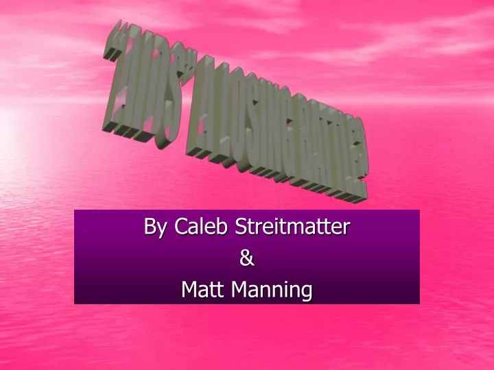 by caleb streitmatter matt manning