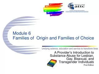Module 6 Families of Origin and Families of Choice