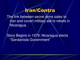 Iran/Contra