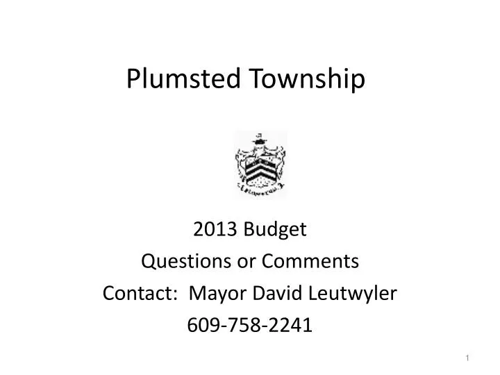 plumsted township