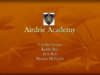 Airdrie Academy