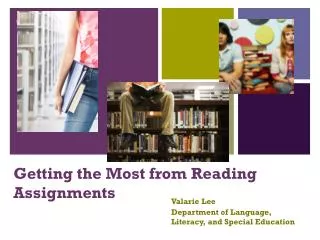 Getting the Most from Reading Assignments