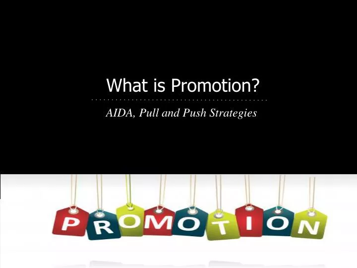 what is promotion