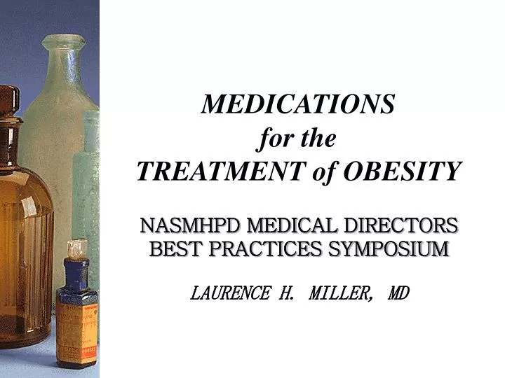 medications for the treatment of obesity