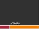 Activism