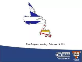 PMA Regional Meeting - February 24, 2012
