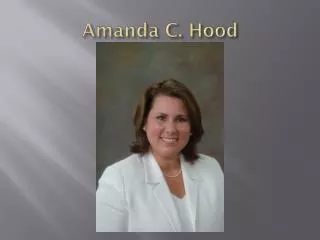 Amanda C. Hood