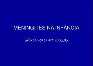 meningites na inf ncia