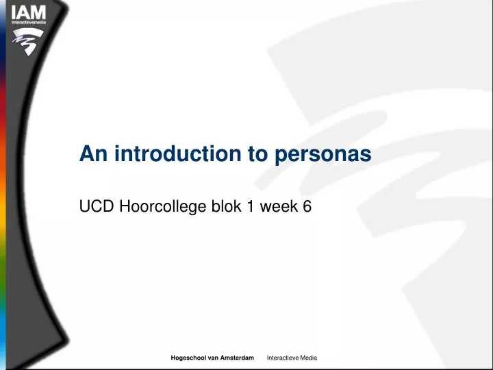 an introduction to personas