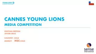 CANNES YOUNG LIONS MEDIA COMPETITION