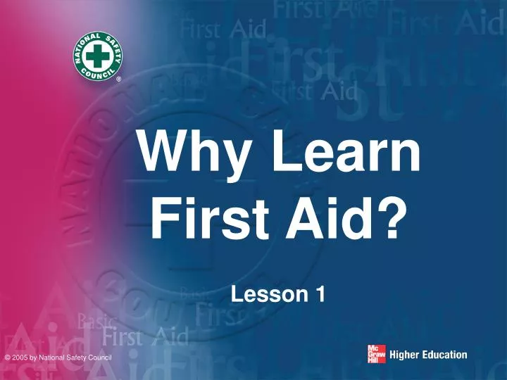 why learn first aid