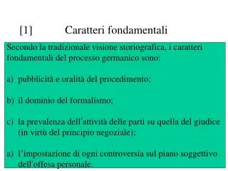1 caratteri fondamentali