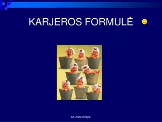 karjeros formul