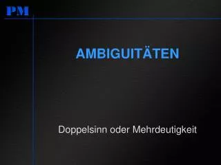 ambiguit ten