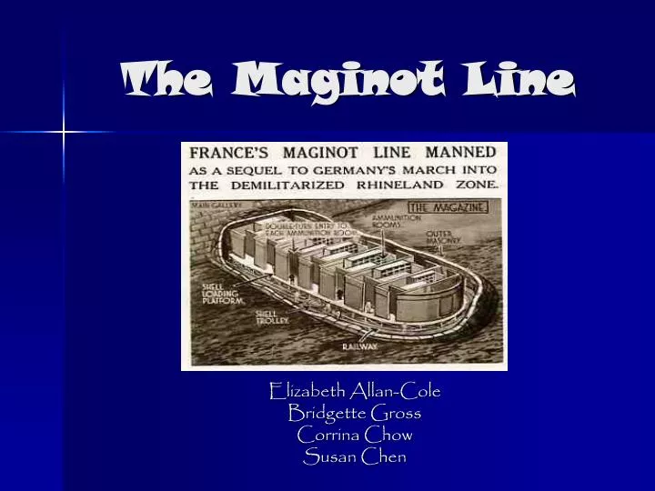 the maginot line