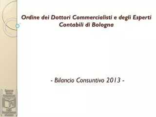 ordine dei dottori commercialisti e degli esperti contabili di bologna