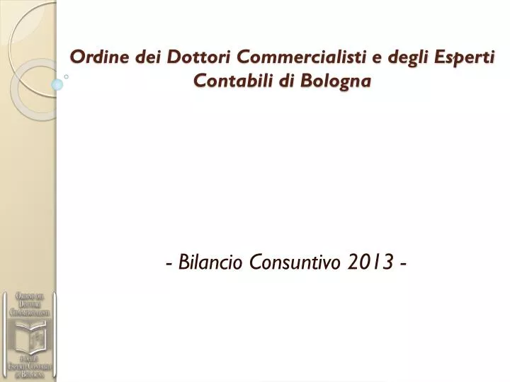 ordine dei dottori commercialisti e degli esperti contabili di bologna