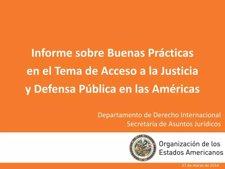 departamento de derecho internacional secretar a de asuntos jur dicos