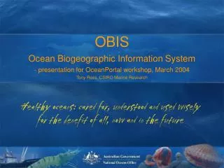 OBIS Concept